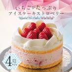 誕生日ケーキ バースデー 春華堂 クリスタルアイスケーキ ストロベリー 苺