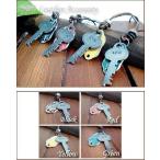 Yahoo! Yahoo!ショッピング(ヤフー ショッピング)ネックレス 革 クイッター アンティーク調KEY×塗装アンティーク調タグヴィンテージ加工レザーネック日本製