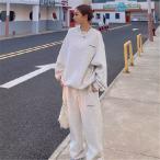  джерси брюки выставить верх и низ в комплекте женский толстый весна casual зима Parker серый осень-зима девочка модный 