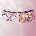 ショッピングペア カップル ペアレディースショーツ下着カップル男女2着セットセクシーペアsexyブランドヒップハンガーペアカップル