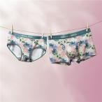 ショッピングペア カップル ペアレディースショーツ下着カップル男女2着セットセクシーペアsexyブランドヒップハンガーペアカップル