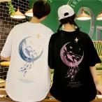 カップル半袖レディースペアtシャツブランドペアルックカップル春夏服メンズtシャツおしゃれペアルック