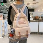 旅行 アウトドア おしゃれ 大人リュック 大容量 リュックサック レディース 可愛い 通勤 通学 鞄 プレゼント 韓国風 マザーズバッグ 女の子 キャンバスリュック