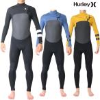 Hurley(ハーレー) ウェットスーツ メンズ チェストジップ 3×2mm フルスーツ ウエットスーツ サーフィンウェットスーツ Hurley Wetsuits