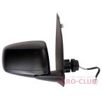 『FIAT ニューパンダ 169系 右ハンドル用/純正 ドアミラー 右側 ブラック(素地)』【2245-85834】