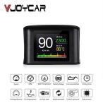 Vjoycar hud gps obdコンピュータ車速プロジェクターデジタルスピードメーター表示燃料消費温度ゲージ診断ツール