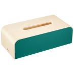 ヤマト工芸 ティッシュケース カラーボックス COLOR-BOX グリーン YK05-108 日本製
