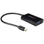 StarTech.com Mini DisplayPort - VGAÊÑ´¹¥¢¥À¥×¥¿(¥ª¡¼¥Ç¥£¥ªÂбþ) ¥ß¥Ë¥Ç¥£¥¹¥×¥ì¥¤¥Ý¡¼¥È(¥ª¥¹) - V