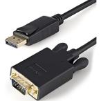 StarTech.com DisplayPort - VGAÊÑ´¹¥±¡¼¥Ö¥ë 91cm ¥Ç¥£¥¹¥×¥ì¥¤¥Ý¡¼¥È/ DP (¥ª¥¹) - VGA(¥ª¥¹)