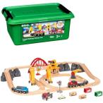 ショッピング木製 BRIO (ブリオ) カーゴレールデラックスセット [全54ピース] 33097 対象年齢 3歳~ 【おもちゃ 玩具 木製おもちゃ 木製レール レール
