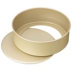 . печать KAI кекс type COOKPAD отверстие кекс низ брать тип aluminium фтор 18cm сделано в Японии DL8056