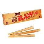 RAW/ low CLASSIC King Size Cones конусообразный low кольцо бумага 32 штук входит 