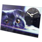  ключ Stone стекло искусство Picture CAT C стол часы GLARCLCC