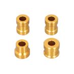  Kitaco (KITACO) aluminium axle цвет комплект ( Gold ) Monkey 125(JB02/JB03/JB05) передний / задний 093-130027