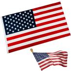 fogman アメリカ国旗 星条旗 フラッグ 150cm×90cm 大きめ インテリア イベント