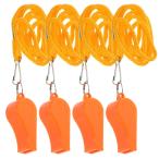 LEDMOMO свисток дудка экстренный свисток спорт свисток ремешок на шею имеется пластиковый маленький размер легкий большой громкость предотвращение бедствий предотвращение преступления 