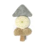  Япония производство . тканый [SMILE TOY- Smile игрушка ] одэн органический niginigi колокольчик ввод для малышей игрушка 