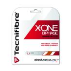 スカッシュストリング X-ONE BIPHASE オレンジ Tecnifibre（テクニファイバー）