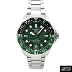 タグホイヤー TAG HEUER アクアレーサー プロフェッショナル300 GMT WBP5115.BA0013 42mm グリーン 新品