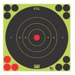 Pro-Shot プロショット SplatterShot Bullseye Target 12インチ グリーン 5枚 標的 的紙 実銃 ターゲット