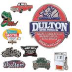  Dulton DULTON модный симпатичный симпатичный american Vintage retro железный one отметка значок подарок подарок булавка zPINS Y-0782