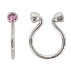 イヤーカフレディースプラチナピアス...