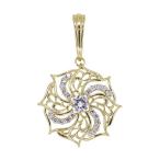 ペンダントトップダイヤモンドメンズ18金18k0.5カラットトップのみ喜平...