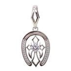 ペンダントトップシルバー925メンズ喜平100g用馬蹄ホースシューネックレ...