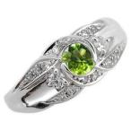 ペリドットリング8月誕生石ペリドットリング10金指輪