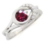 ルビーリング指輪一粒10金