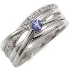 タンザナイト指輪18金タンザナイトリング