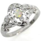 オパールリングアンティークリング10金指輪