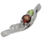 ガーネット指輪プラチナレディース天然石シンプルリングオシャレV字クリスマス...