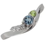 アクアマリンサンタマリア指輪プラチナレディース天然石シンプルリングオシャレ...