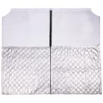 ショッピングパーテーション 軽バン 軽自動車 間仕切りカーテン 車内 エアコン 仕切り ビニール パーテーション ファスナー開閉 スクリーン