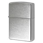 Zippo ジッポライター 無地 シルバー つや消し ブラッシュドクローム Brushed Chrome No.200 定番 メール便可