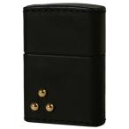 Zippo ジッポ ジッポー ライター 革巻き レザーワークス・カオス LWC Z スリードットスタッズ