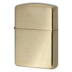 Zippo ジッポライター アーマー 無地 真鍮無垢 ブラス つや消し ブラッシュドソリッドブラス ARMOR Brushed Solid Brass No.168 メール便可