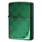 Zippo ジッポ ジッポー ライター GEOMETRIC・ラメ＆クリアコート グリーン・25CK-GR