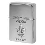 Zippo ジッポライター ユリ Yuri 王家の紋章 シルバーいぶし ユリメタル Cross Metal 2YM-1 プレゼント 贈り物 男性 かっこいい
