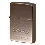 絶版/ヴィンテージ Zippo ジッポー 中古 1993年製造Zippo Logo ジッポ ロゴ ブラウンチタン [B]使用感ありやや傷汚れあり