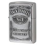 ショッピングzippo Zippo ジッポライター ジャックダニエル 酒 ロゴ Jack Daniel's Label Pewter 鏡面 ポリッシュ 250JD.427
