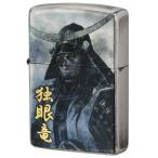 Zippo ジッポライター 諏訪原寛幸 七大陸 戦国武将 銀メッキイブシ 伊達政宗 独眼竜 アーティスト 歴史