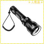BlueFire 水中懐中電灯 Cree XM-L2 高輝度Ledダイビングライト IPX8強力防水 水中ライト 100M水中ライト ダイバー 18650電池対応 1200ルーメン 防災/登山/釣り/