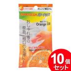 10個セット 不動化学 オレンジオイルの棒石けん CS-1369（まとめ買い_日用品_洗濯用品）