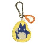 ジブリグッズ となりのトトロ ほこモコ刺繍シリーズ バッグチャーム 中トトロ