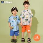 キッズセットアップ半袖Tシャツハー...