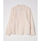[PAGEBOY] длинный рукав блуза FREE бежевый женский 