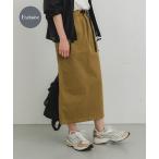 「EKAL」 タイトスカート ONE キャメル レディース