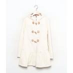 ショッピングダッフル 「BURBERRY BLUE LABEL」 ダッフルコート 38 ベージュ レディース